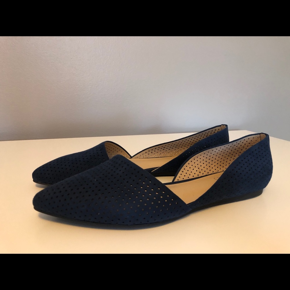 Navy Blue Flats